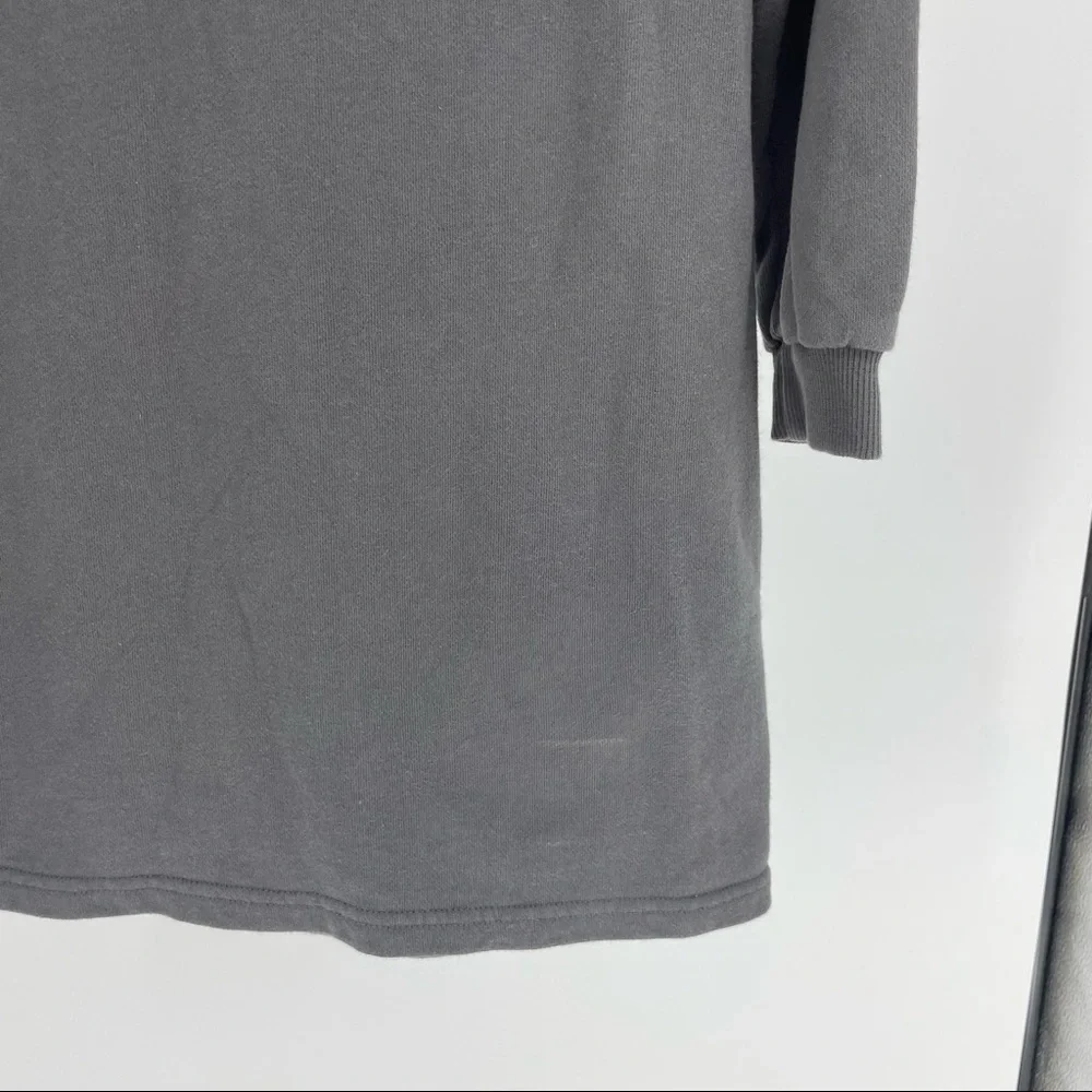 ZARA NWT WOMEN’S ENTER THE WEEKEND AND PRESS PAUSE DRESS SMALL GRAY - Picture 8 of 11